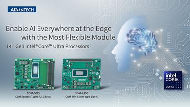 COMe & COM-HPC—14세대 Intel® Core™ Ultra 프로세서를 통해 AI 및 그래픽 혁신에 기여